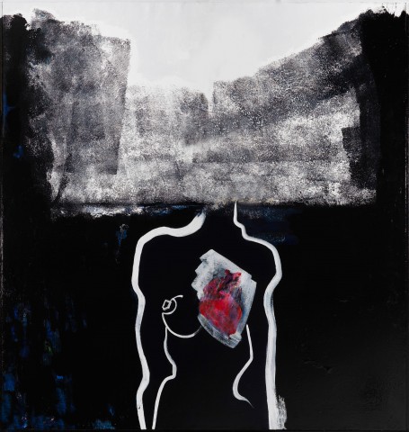 Cuore-di-Ghiaccio-acrilico-su-tela-150x150cm